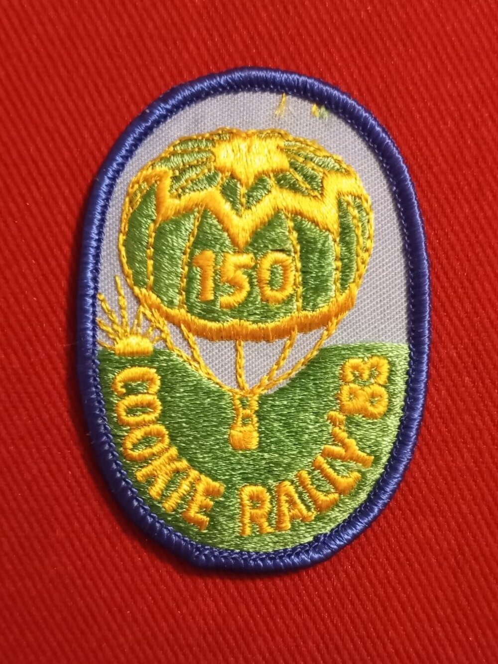 Cookie Rally 1983 BSA Embroidered patch
